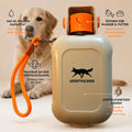 Tragbare 2-in-1 Hunde-Wasserflasche mit Faltnapf