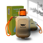 Tragbare 2-in-1 Hunde-Wasserflasche mit Faltnapf