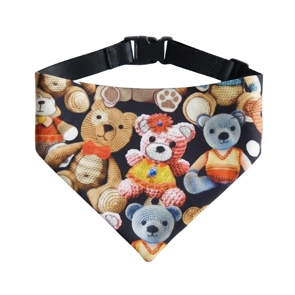 Hunde-Bandana „Teddyliebe“