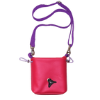 Gassi-Tasche aus Echtleder mit Kotbeutelspender