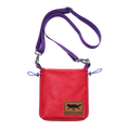Gassi-Tasche aus Echtleder mit Kotbeutelspender