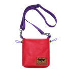 Gassi-Tasche aus Echtleder mit Kotbeutelspender