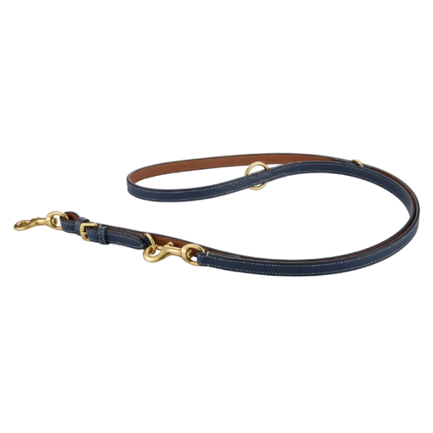 Premium Leder-Hundeleine Double
