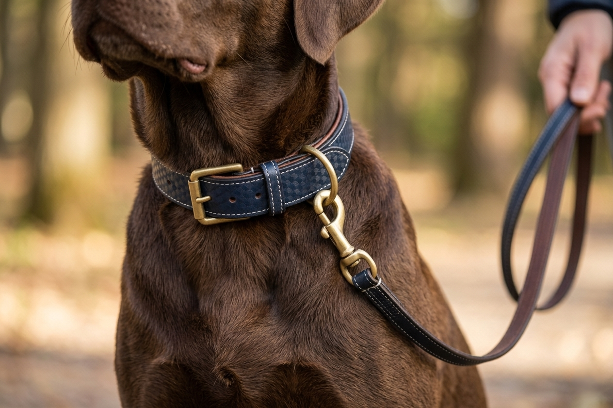 Premium Leather Leash Single